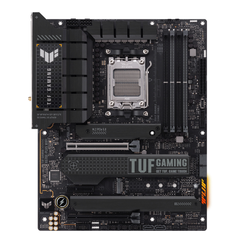 ASUS ROG Strix X670E-F Gaming WiFi - Scheda madre - ATX - Socket AM5 - AMD X670 Chipset - USB 3.2 Gen 1, USB 3.2 Gen 2, USB-C 3.2 Gen2, USB-C 3.2 Gen 2x2 - 2.5 Gigabit LAN, Wi-Fi 6, Bluetooth - scheda grafica (richiesta CPU) - HD Audio (8 canali)